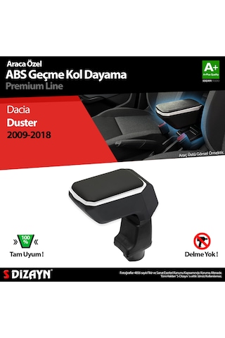 S-dizayn Dacia Duster Kol Dayama Kolçak Geçmeli Abs Gri 2009-2018