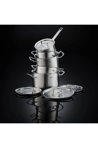 Fissler Profi Collection Metal Kapak 9 Parça Tencere Seti Renkli