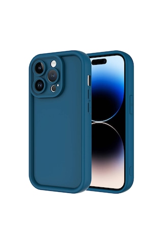 Apple iPhone Uyumlu 14 Pro Max Kılıf Kamera Korumalı Ananas Kapak - Koyu Yeşil Koyu Yeşil Koyu Yeşil