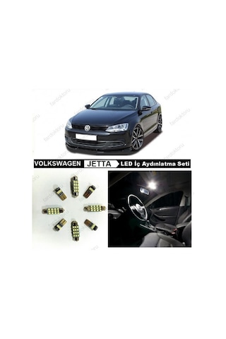 Fardoktoru Vw Jetta Mk6 Komple Beyaz Led İç Aydınlatma Ampul Seti N11.2739