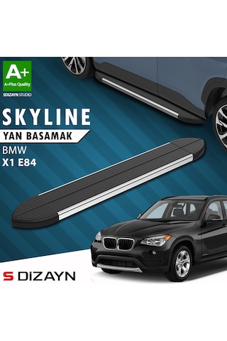 S-dizayn Bmw X1 E84 Skyline Krom Yan Basamak 183 Cm 2009-2015 A+ Kalite