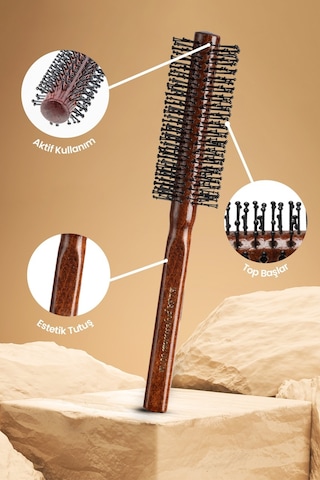 4x Erkek Saç Fırçası