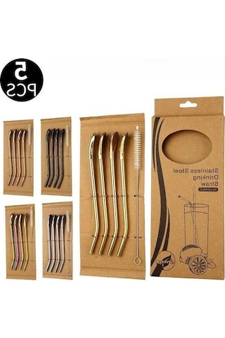 Novahub Renkli 304 Paslanmaz Çelik Çay Yerba Mate Kaşık Takımı - Elbise Kabarcık, Süzgeç, Karıştırma Kaşığı - Gümüş/altın/rose Altın/siyah 18cm Çok Renkli