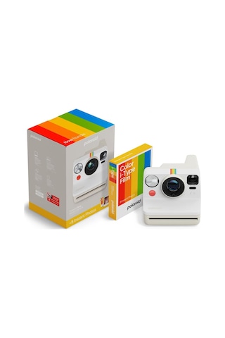 Polaroid Now Gen 3 Fotograf Makinesi + Renkli Film Bundle 8 Film