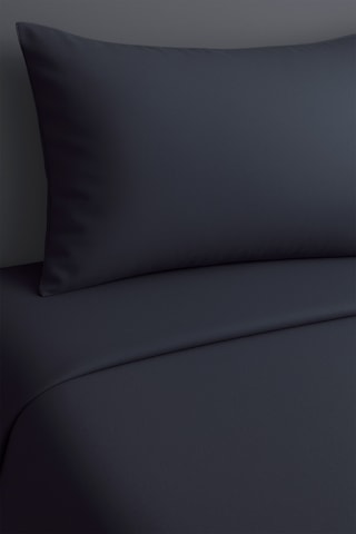 Tek Kişilik Nevresim Takımı Antrasit %100 Pamuk Lacivert