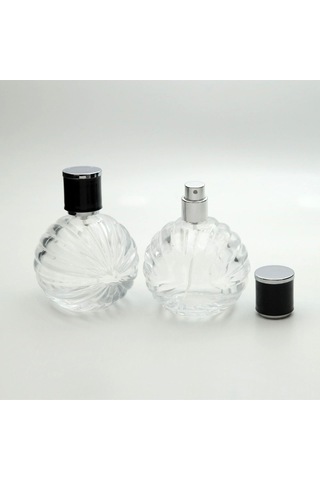Parfüm Şişesi 100 Ml 5 Adet Top Desenli Model Kolay Kapama