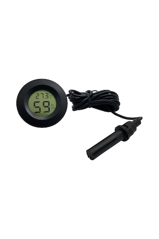 Kuluçka Makinası için Problu Termometre Sıcaklık.nem Ölçer Thr159