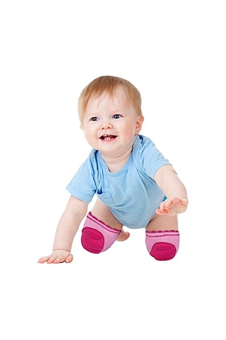Destekli Emekleme Dizliği 4 Ay+ Pembe Açık Gri