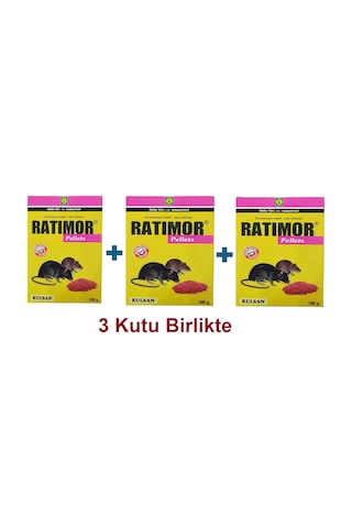 Ratimor Pellet Fare Zehiri 3 x 100 G Ratimor Pellet Fare Zehiri 3 x 100 G