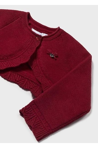 Mayoral Kız Bebek Hırka Örme 308 Kırmızı