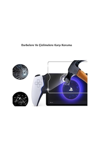 Sony Playstation Portal 8 İnç İle Uyumlu Ekran Koruyucu Oyun Konsolu
