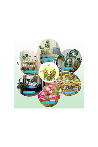 Xindoker "bitki Büyüme Lambası: 3 Renk Seçenekli, 10 Parlaklık Seviyeli, Zaman Ayarlı Led Aydınlatma" Diğer