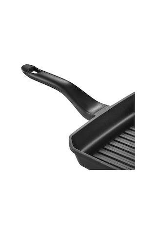 Nehir Royal Elite Siyah 26 cm Alüminyum Döküm Grill Tava