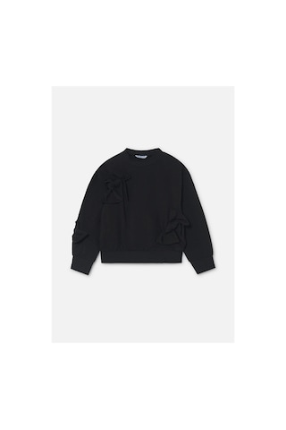 Mayoral Kız Çocuk Fiyoklu Sweatshirt Siyah 7429