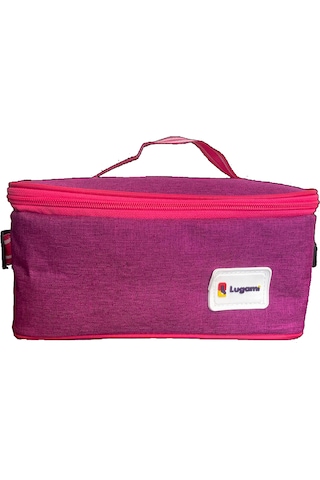 Termoslu Beslenme Çantası Mor Mor - Pembe