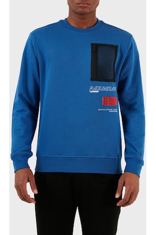 Paul & Shark Erkek Sweat 12311833 402 Saks Saks Mavi