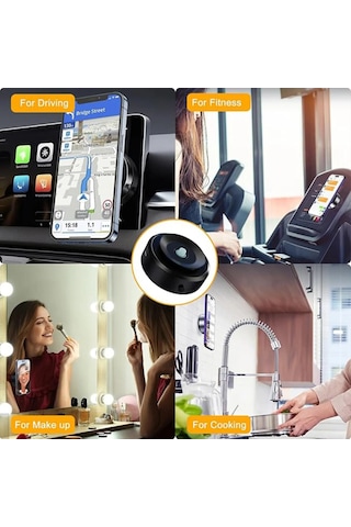 Yeni Nesil Akıllı Taşınabilir Magsafe Mıknatıslı Araç Tutucu