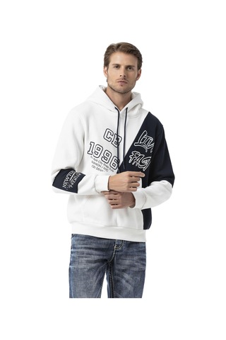 Cl573 Boldmove Luxe Men Hoodie Ecru