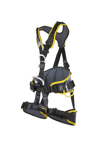 Profı Worker 3d Speed Full Body Harness Endüstriyel Black-Yellow Çok Renkli