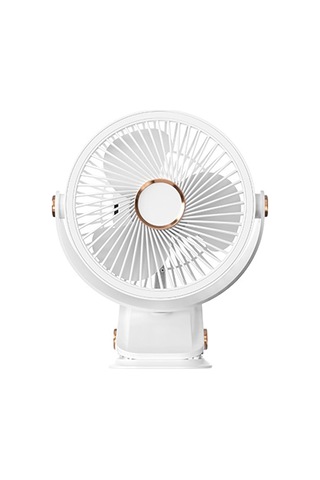 Usb/pil Powered Clip Fan Gece Lambası Güçlü Kelepçesi Küçük Fan 3 Hızlı Hava Akışları Ofis Evi İçin Sessiz Masa Fan
