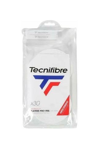 Tecnifibre Players Pro Feel Overgrip 30'lu 0.6mm Beyaz Tenis Gribi 52plapro30 Beyaz