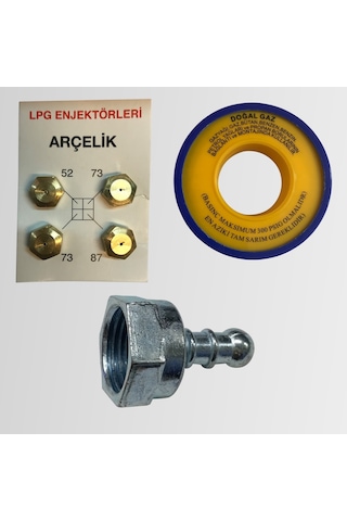 Ocak Lpg Meme (Enjektör) Dönüşüm Seti