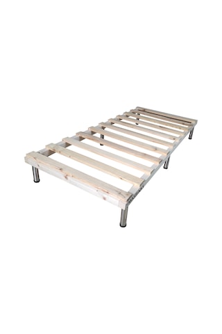 Masifart_Mobilya Masifart Libani Tek Kişilik Ağaç Karyola 90X200 Cm