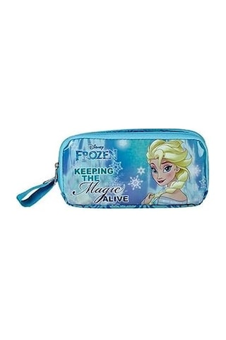 Hakan Çanta Frozen Lisanslı Kalem Çantası - Elsa Kalemlik Iki Bölmeli Çok Renkli