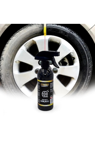 Lastikparlatıcı 410 Ml Parlatıcı Koruyucu Parlaklık Veren Estetik Siyah Araç Lastik Parlatıcı