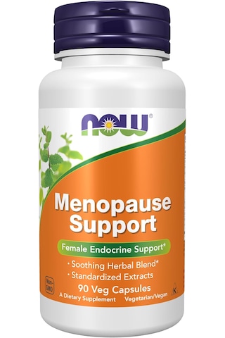 Now Foods Menopause Menapoz Female Women Endocrine 90 Veg