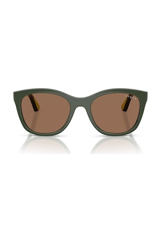 Vogue Junior Vj 2028 320873 46 Çocuk Oval Yeşil Kemik Güneş Gözlüğü Yeşil