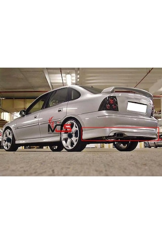 Opel Vectra B Makyajlı Kasa Arka Tampon Eki Fiberglass Boyasız