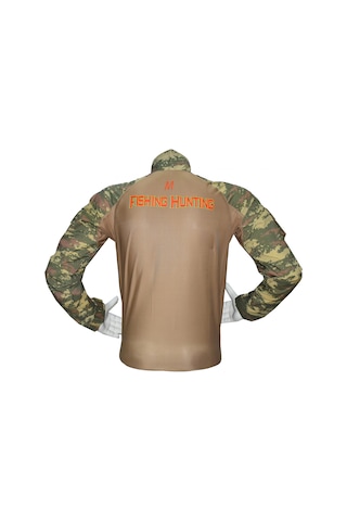 Combat Tişört Fishing M001 Avcı Balıkçı Turna Çok Renkli