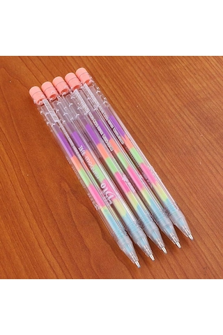 Gökkuşağı Jel Kalem Glitter Kalem - 2 Adet