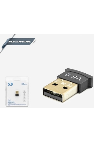 Hadron Hr7202 Bluetooth Adaptör Bluetooth Dongle 5.0 Versiyon