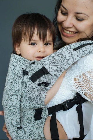 Neko Switch Baby Size Kanguru Efes Paisley Hazel Light Neko Switch Baby Size Kanguru Efes Paisley Hazel Light