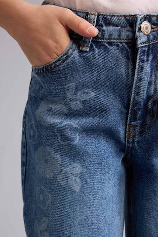 Defacto Kız Çocuk Straight Wide Jean Pantolon G7740a826spnm34 Mavi-nm34