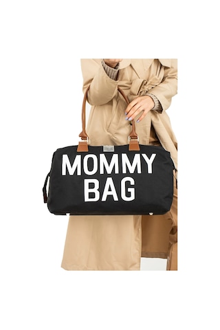 Baby Mom Bizoon 258 Termal Biberon Cepli Anne Bebek Bakım Çantası 43 x 33 CM Siyah