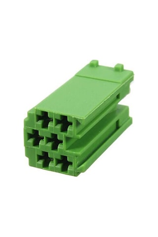 Mini İso Soket Yeşil 6 Pin