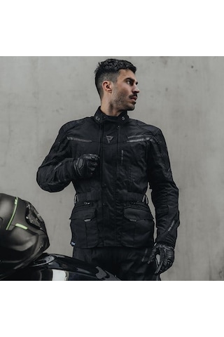 Rebelhorn Hiker III Kışlık Motosiklet Montu Siyah - 75316