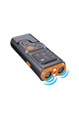 Moveevo Ultrasonik Köpek Havlama Düzenleyici - Led Işıklı, Şarjlı Taşınabilir İç/dış Kullanım