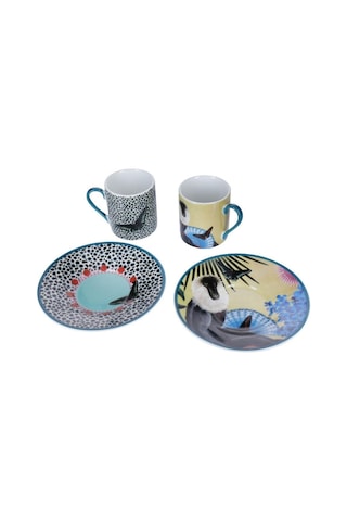 Mikasa Sarah Arnett Porselen 2li 85 Ml Kahve Fincan Takımı Mavi