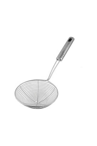 Metal Mutfak Seti 2 Li 30 Cm Çelik Çırpıcı + 16 Cm Metal Saplı Kevgir Süzgeç Seti Diğer
