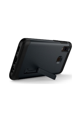 Spigen Galaxy Uyumlu A30 Kılıf Slim Armor Metal Slate
