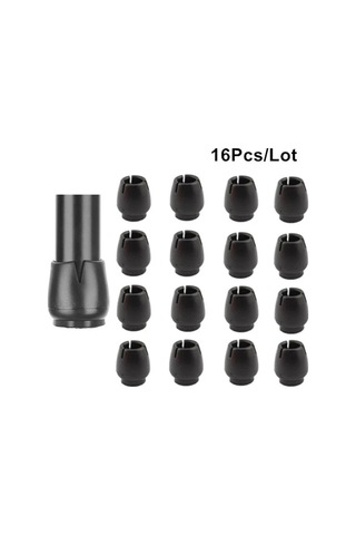 Singree 16 Adet Silikon Masa/sandalye Ayaklık, Kayma Engeli, Zemin Koruması, Cam Renkli, Ev Kullanıma Uygun