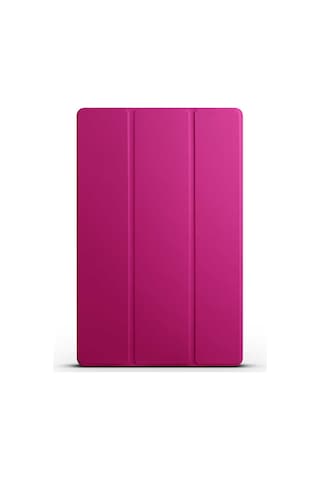 Goocamp Galaxy Tab S8 Ultra Sm-x900 Uyumlu Smart Cover Standlı 1-1 Kılıf-pembe Tablet Kılıfı