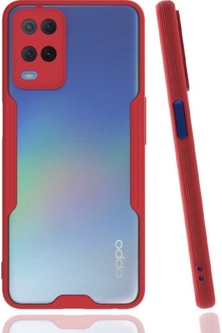 Oppo A54 4G Kılıf Zore Parfe Kenarları Pastel Renk Silikon Kılıf
