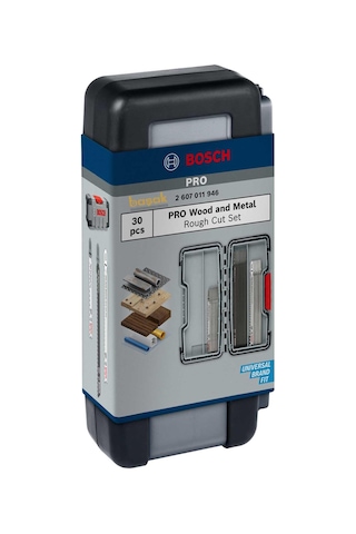 Bosch Pro 30'lu Ahşap Ve Metal Kesim Dekupaj Ucu Seti 2607011946