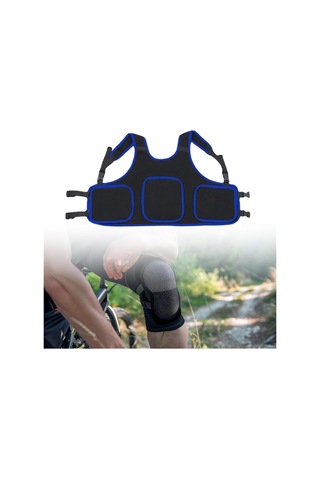 Suntek Çocuk Motosiklet Göğüs Koruyucu Yelek Mavi