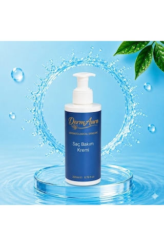 Dermaura Onarıcı Saç Bakım Kremi Yumuşatıcı & Kolay Tarama Etkili 200 Ml